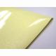 OEM ODM Yellow High Gloss PVC Film For Furniture Width 1260mm