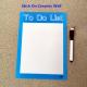 No Residue Self Adhesive Whiteboard Paper ODM Washable Dry Erase Board