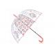 Gift Dome Style Transparent Unicorn Umbrella , Clear Plastic Bubble Umbrella