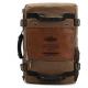 Vintage Canvas Shoulder Military Messenger Bag Backpacks for men women