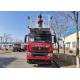 HOWO Chassis 44 Meter Working Height Aerial Ladder Fire Truck with 2 Seats