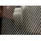2.5X5mm Mill Finish Diamond Aluminum Expanded Metal Mesh Rolls With Color Customized