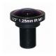 1/3 1.25mm 5Megapixel S-mount M12 Mount 185degree IR Fisheye Lens, 5MP Panoramic camera lens