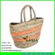 LUDA striped seagrass straw lady shop handbag