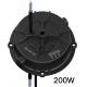 Non Isolated Power 200W Round Highbay UFO Driver With DIP Switch