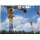 China QTZ160 6515 model 50m height tower crane with 1.5t~10t load