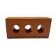 800 Centigrade Heat Insulation Terracotta House Build Block Decorative Material Rectangle Hollow Perforated Brick Outside