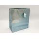 Small Paper Christmas Gift Bags For Kids Holographic Metallic Foil Medium Size Oversized