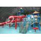 Large Kids Water Play Equipment / Mini Water House With Children Slide , 11.5*12.5*6.5m