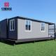 Modern Design Sandwich Panel 20ft Luxury Model House Prefab Modular Homes for Market