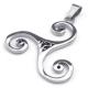 Tagor Stainless Steel Jewelry Fashion 316L Stainless Steel Pendant for Necklace PXP0163