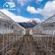 Galvanized Steel Pipes Poly Film Greenhouse With Accessories