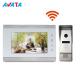 WiFi IP wireless Video Door Phone Intercom Smart Phone APP remote Control