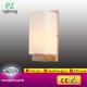 Decorative OAK wood wall lamp E27 socket residential lighting with handblown glass shade