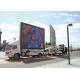 HD Ultra Brightness Vehicle LED Display Advertising , Truck mobile led screen