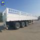 Customized 3 Axles 60tons Heavy Duty Cargo Fence Semi Trailer with Customized Request