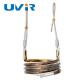 UVIR Customized Ring Shaped Heating Element Tube Gold Coated Radiator 2700w 380v