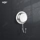 SS201 Stainless Steel Bathroom Wall Hooks With Suction Cup ODM Accepted