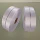 Transfer printing white barcode printed textile polyester fabric satin ribbon