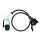 GBT EV Charger Adapter J1772 to GBT Plug for Type 1 Socket Portable 1 Phase Charging