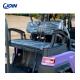 Durable Golf Cart Back Seat Kit Passenger Folding Flip Golf Cart Leather