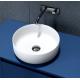 Small Round Counter Top Basin Solid Surface  Matt Or Glossy Finish