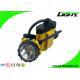 IP68 Waterproof Corded LED Mining Cap Lamp 25000 Lux Rechargeable Headlamp 10400MAh SAMSUNG Battery for Underground Mine