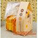 Customize Translucent Window Brown Greaseproof Kraft Paper Bag Special Opp Window Shape, window bags, greaseproof paper