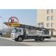 Truck Mounted 32m 36m 45m 65m Aerial Platform Ladder Truck For House Moving Goods Lift And Download Basket