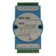 Eight channels Dry contact to rs485 Converter, blue data acquisition module DIN35 3000V isolation