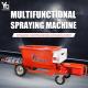 380v Concrete Cement Mortar Spray Machine With Mixer Fireproof Roof Wall Ceiling Electric Wet Mortar Spray Machine