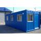 Prefab House Three Room Construction Container Houses with PVC Sliding Window