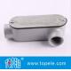 Aluminum LL Type Rigid Conduit Body For IMC / 4 Inch Rigid  Fitting UL Listed