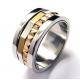 Tagor Jewelry Super Fashion 316L Stainless Steel Casting Ring PXR252