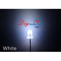 3MM Diffused White LED Diode 3000 - 800K Wavelength For Taffic / Singnal Light