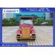 Small Electric Vintage Cars 48V/5KW AC System Sponge + Artificial Leather Seats
