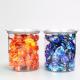 Wide Mouth Plastic Food Storage Jars PET Dia65mm Clear Nuts Plastic Candy Canisters