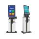 Touch Screen Check In Kiosk Self Service Terminal Kiosk With Printer