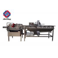 Ozone Fruit And Vegetable Bubble Cleaning Machine For Salad Processing