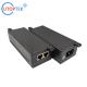 10/100/1000/2500Mbps 60W Gigabit 2.5G Standard POE Injector 802.3af/at/bt PoE data & power:100meters for Cameras wireless AP