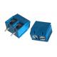 5.00mm Pitch 02p Female Straight PCB Connector Blue Terminal Block Connector
