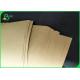 Food Grade 50gsm Virgin Natural Brown Kraft Paper Lunch Bags Paper