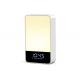 Portable Touch Light Alarm Clock Adjustable Brightness With Smart Shake Sensor