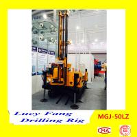 China Multi-function MGJ-50LZ Crawler Foundation Engineering Earth Auger Drilling Rig