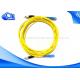 3 Meter FC / SC Single Mode Patch Cord , Simplex Fiber Optic Cable For LAN / WAN