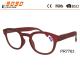 2018 new design reading glasses ,made of plastic  with  spring hinge,suitable for women and men