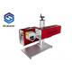 Air Cooling CO2 Marking Machine for Marking Leather of 50W Laser Power