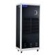 Black Industrial Strength Dehumidifier 8.8KG / H Humidity Removal LED Display
