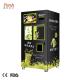 shopping mall yellow red sugarcane juice vending commercial machine