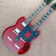Red EDS1275 Custom Shop double Neck Electric Guitar 6/12 strings Wholesale Musical Instruments